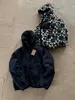 男性Sジャケットセント菊ウールダウン高品質のジャケットピュアグリーンフード付き230826