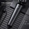 Electric Shavers Showsee Shaver Triple Floating Blades Waterproof Low Noise Shaving Razor F303 BK F305 GY 230825