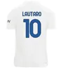 23 24 Fan player LUKAKU InterS LAUTARO Milan maglie da calcio ANNIVERSARY CORREA DZEKO BARELLA ASLLANI FRATTESI 2023 2024 BROZOVIC Home maglia da calcio uomo bambino kit