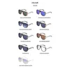 Designer de luxo masculino moda óculos de sol steampunk óculos de sol anti-uv com tudo incluído protetor solar óculos de moda feminina