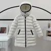 Hooded Kids Coats Baby Designer Coat Winter Jacket Long A-shaped Zipper Thick Warm Outwear Clothing 2024 New Boys Girls Outerwear Jackets downs