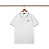 Polos pour hommes T-shirt pour hommes Summer Top T-shirt à manches courtes T-shirt de marque de mode parisienne Lettre de revers Modèle Taille asiatique S-XXXL