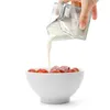 Copas de vino 1/2 Uds 300ml caja de leche transparente creativa forma de taza tazas de vidrio botella para jugo lindo café taza de té estudiantes