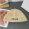 2023 Designer Coup de crâne Caps lettre de marque imprimer en laine tricot chapeaux bonnet bonnet d'hiver