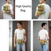 Waist Bags Men's Tactical Casual Fanny Waterproof Pouch Waist Bag Packs Outdoor Military Bag 230825