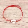 Anklets Gift Bracelet Womens Bangles Bracelets Hand-knitted Shell Simple Hawaiian Anklet