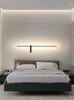 Applique minimaliste bande Led chambre chevet salon couloir décoratif ligne de fond