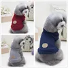 Hundebekleidung Winter Warm Mantel Jacke Stricken Sport Stil Haustier Katze Welpen Pullover Kapuzenkleidung für kleine Hunde