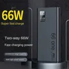 Große Kapazität 20000 mAh 50000 mAh Powerbank 66 W Superschnelllade-Powerbank Powerbank für alle Mobiltelefone Superschnellladung Q230826
