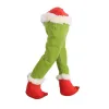 Jaar De Dief Kerstboomversiering Grinch Stola Gevulde Elf Benen Grappig Cadeau voor Kind Ornamenten 210910