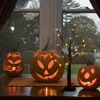 Andere evenementen Feestartikelen Halloween Decor LED Berkenboom Licht Hangende ornamenten Decoraties voor thuis Tafel Kindercadeau Kerstlamp 230825