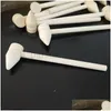 Mini Wooden Hammer Wood Malwets للمأكولات البحرية سرطان البحر السلطعون القذيفة الحرف اليدوية المجوهر