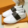 Män casual skor äkta läder snörning tryckning mode klassiska sport löpskor sneakers figurer tryckt designer lyx vår hösten rund tå daglig outfit