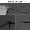 Modische Sonnenbrillenrahmen, Sun Pochromic-Linsen, fertige Myopie-Brille für Unisex, Retro-Holzfarbe, Chamäleon, Kurzsichtigkeitsbrille 0 -1,0 -1,5 -bis -4,0 230825