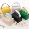 Косметические сумки Candy Color Pillow Bag Portable Ladies Ladies PU Многофункциональное путешествие