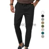 Men's Pants Men's Pants 2023 Summer Men Pants High Quality Elasticity Fashion Casual Trousers Men's Breathable J Lindeberg Men Wear Men J230804