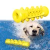 ペット製品の卸売新しい人気のあるアマゾン犬の歯ブラシの歯研磨rodスピル犬のおもちゃボール