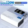 Power Bank 20000mAh 30000mAh Portable Power Station med fullt laddningsprotokoll Auxiliary Battery Stora kapacitet Poverbank Q230826