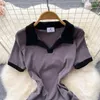 Casual Kleider Mode Gestreiften Frauen Kleid 2023 Koreanische Stil Kurzarm Mini Sommer Schlank All-Match Weibliche Vestidos