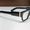 새로운 패션 디자인 스퀘어 광학 안경 8216 클래식 아세테이트 프레임 레트로 모양 간단하고 관대 한 스타일이 처방전 렌즈를 수행 할 수 있습니다.