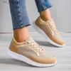 Sukienki platforma Tenis siatka dla modnych nowych oddychających sportowych sportów butów zapatillas mujer t230826 726