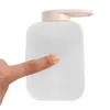 Flytande tvål dispenser väggmonterad hängande sugkopp badlagring diffusor lotion container arrangör badrum kök