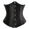 Taille Bauch Shaper Unterbrust Korsett Sexy Damen Unterwäsche Schlankheits Body Top für Frauen Steampunk Schnürgürtel Weiß 230825