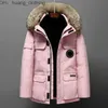 canda goose jacket Women's and Men's Medium Length Winter New Canadian Style Lovers' Working Clothes Thick Men Clothing 3 ZU4D Goose