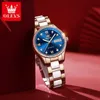 Luxury Designer Watches Automaton Tiktok Damskie Vibrato gorące powietrze Automatyczna maszyna na żywo Wodoodporna nocna Luminous Lady Watch