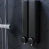 Dispenser di sapone liquido 420ML Bagno manuale Montato a parete Disinfettante per le mani Tipo di pressa da cucina Shampoo Rack Forniture