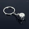 Keychains Lucky Dice Metal Keychain Keyring Jewelry Birthday Present till pojkvän Make Lovers