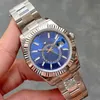 Mens LuxuryWatches Designer Titta på AAA -kvalitet Automatisk mekanisk rörelse Bioceramisk Luminous Sapphire Sports Montre Luxe armbandsur för