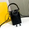 Luxury Ladies Bucket Bag Vintage Small Crossbody Classic Drawstring Fashion Shoulder Purse Women Leather Tote Mini Bucket Bag Cosmetic bag Cell phone bag