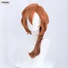 Cosplay Wigs Really High Quality Anime Bungo Stray Dogs Chuya Nakahara Chuuya Cosplay Wig Heat Resistant Synthetic Hair Wigs Wig Cap 230826