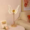 Lampy stołowe Kreatywny motyl Light Bedside Lampa LED Atmosfera Indoor Biurka Nocna salon dekoracyjny