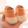 First Walkers Baby Socks Shoes Infant Color Matching Cute Kids Boys Doll Soft Soled Child Floor Sneaker Toddler Girls 230825