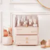 Boîtes de rangement tiroir rouge à lèvres boîte en plastique femmes mignon soins de la peau bijoux maquillage multicouche chambre Porta Maquiagem meubles de maison