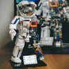 Brick Bear Astronaut Expression Brick Building Blocks Creative Model Kit Luxury Figure Astronaut Toys For kids Semi perspective Mechanical Home Accessories Gift