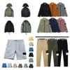 Vêtements d'extérieur Designer Badges Zipper Chemise Veste Lâche Style Printemps Automne Hommes Top Oxford Respirant Portable High Street Stones Island Vêtements Jacke Pfgd