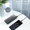 Kuulaa 20000mah Powerbank QC PD 3.0 Poverbank Fast Charging Bank 20000 MAH USB Внешнее зарядное устройство для MI Q230826