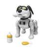 Electricrc Hayvanlar R19 Akıllı Algılama İnteraktif Köpek Rob Robot Ses Komutu Robotik Just Dans eden Köpek 230825