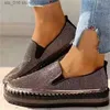 2024 robe Rhingestone Flats bling mode coudre les mocassins de plate-forme pour femmes