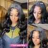 Transparent 13x4 13x6 Body Wave Lace Front Wig Pre Plucked 360 Lace Frontal Wig Human Hair Wigs For Women 4x4 Closure Wig