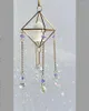 Portachiavi Sun Catcher Crysta Mini Selenite Dream Mobile da interno in cristallo