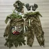 Special Occasions Kids Halloween Skeleton Living Dead Zombie Costume Cosplay Child Swamp Bloody Skull Monster Purim Carnival Party Deluxe Costumes 230825
