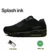 Klassiska 90 män Running Shoes Og Triple White Black UNC Wolf Grey Polka Dot Infrared Supernova Total Orange Lahar Escape Hyper Grape Royal 90s Women Sneakers