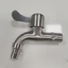 Bathroom Sink Faucets Household SUS 304 Stainless Steel Wall Washing Machine Tap Fast On Faucet Bibcocks Outdoor Garden Stopcock G1/2