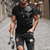 Men's T Shirts 2023 Summer Men Shirt 3D Aztec Mexico Pattern Printed T-Shirts Harajuku Casual Short Sleeve Tee Unisex Cool T-shirt