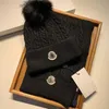 Mode wol trend muts sjaal set sacoche hoeden heren en dames mode designer sjaal kasjmier sjaals handschoenen geschikt voor de winter