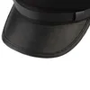 Berets GEMVIE Mode Unisex Baker Cap für Frauen Frühling Herbst Sboy PU Leder Militär Hut Weibliche Reise Student 230825